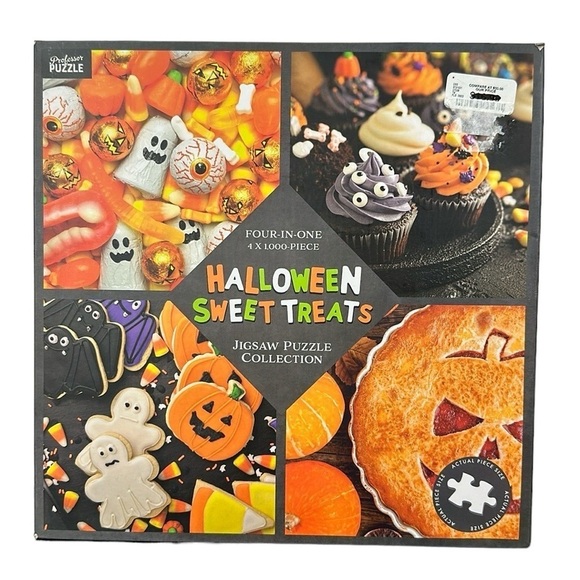 MasterPieces Halloween Sweet Treats Jigsaw Puzzle Collection - Picture 1 of 9